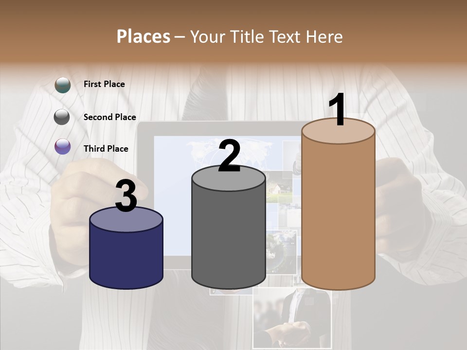 Photo Device Image PowerPoint Template