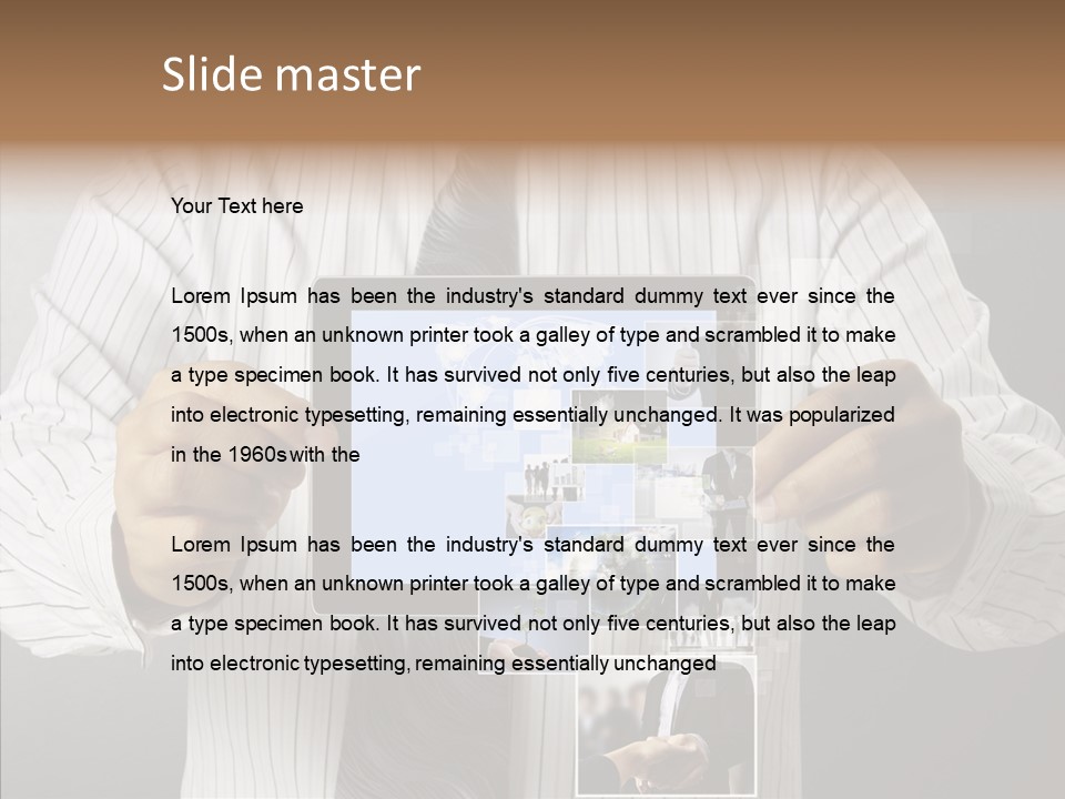 Photo Device Image PowerPoint Template