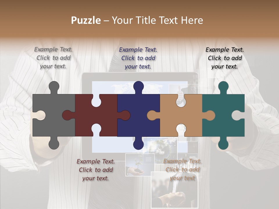 Photo Device Image PowerPoint Template