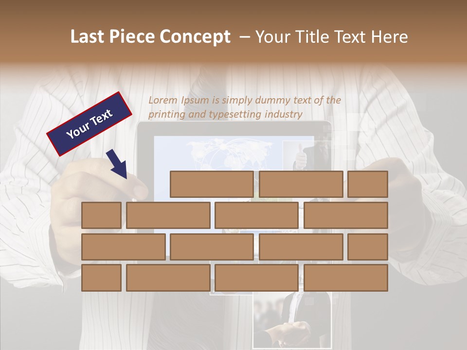 Photo Device Image PowerPoint Template