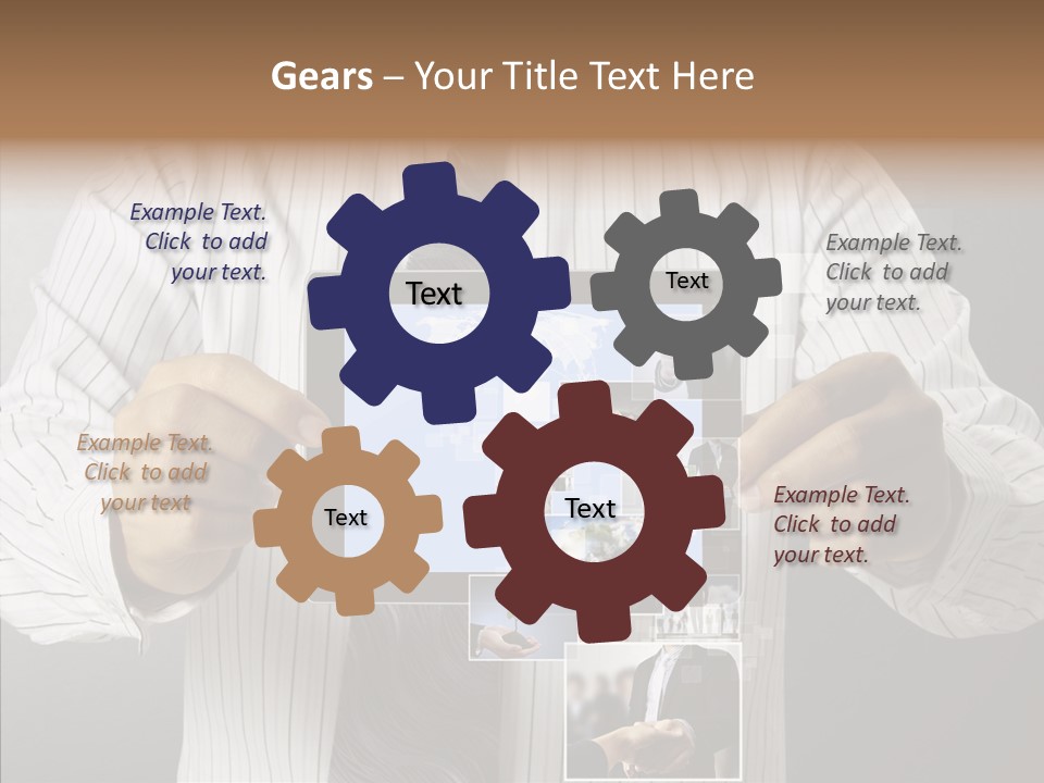 Photo Device Image PowerPoint Template