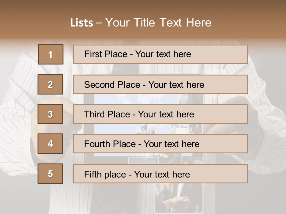 Photo Device Image PowerPoint Template
