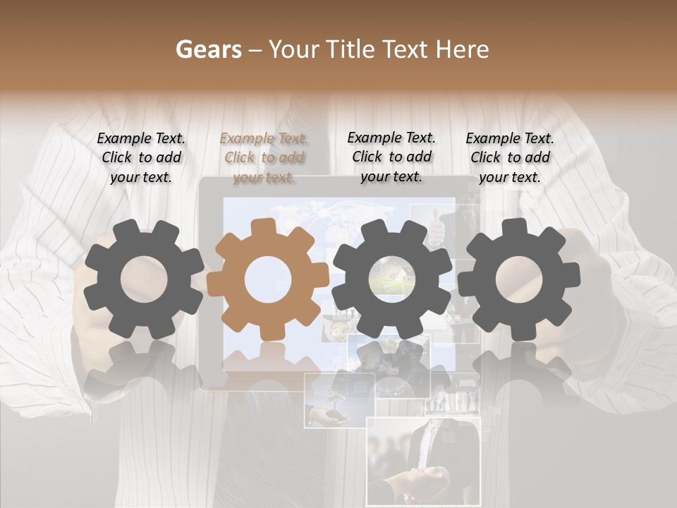 Photo Device Image PowerPoint Template