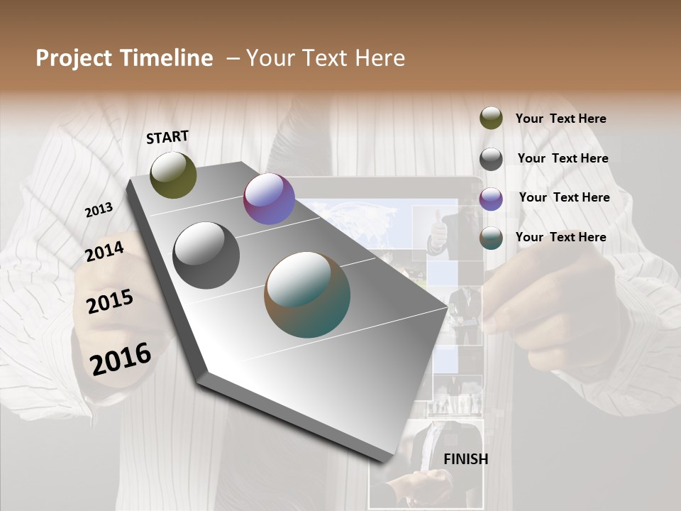 Photo Device Image PowerPoint Template