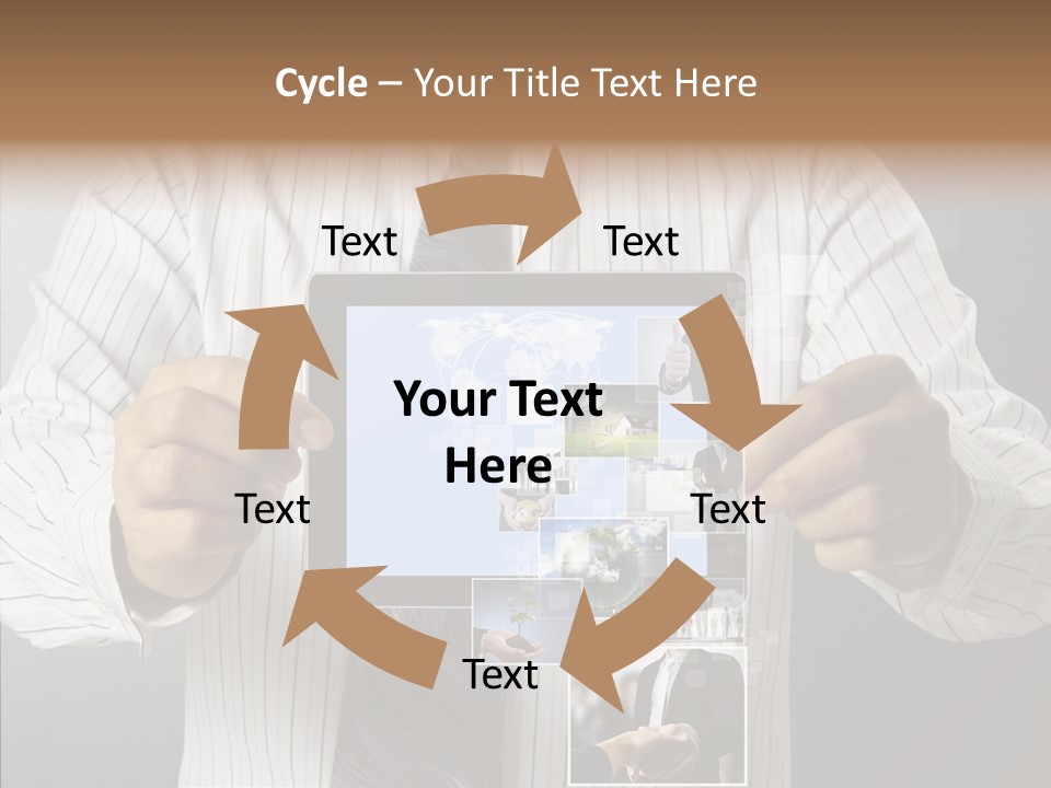 Photo Device Image PowerPoint Template