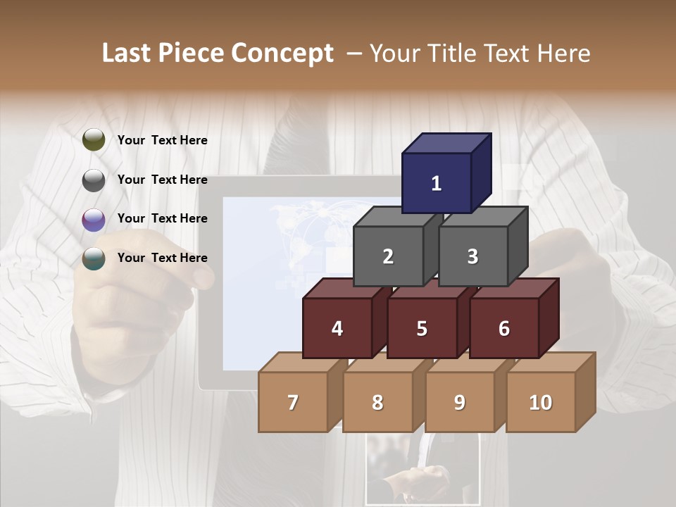 Photo Device Image PowerPoint Template