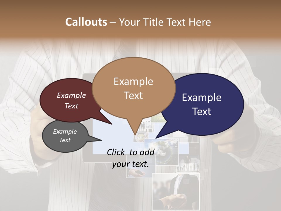 Photo Device Image PowerPoint Template