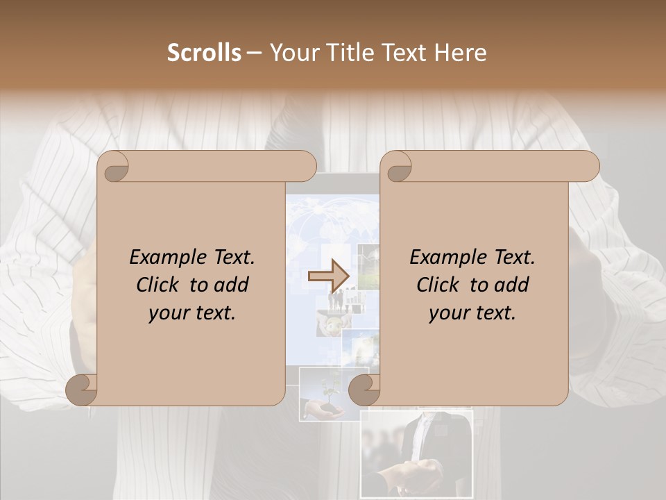 Photo Device Image PowerPoint Template