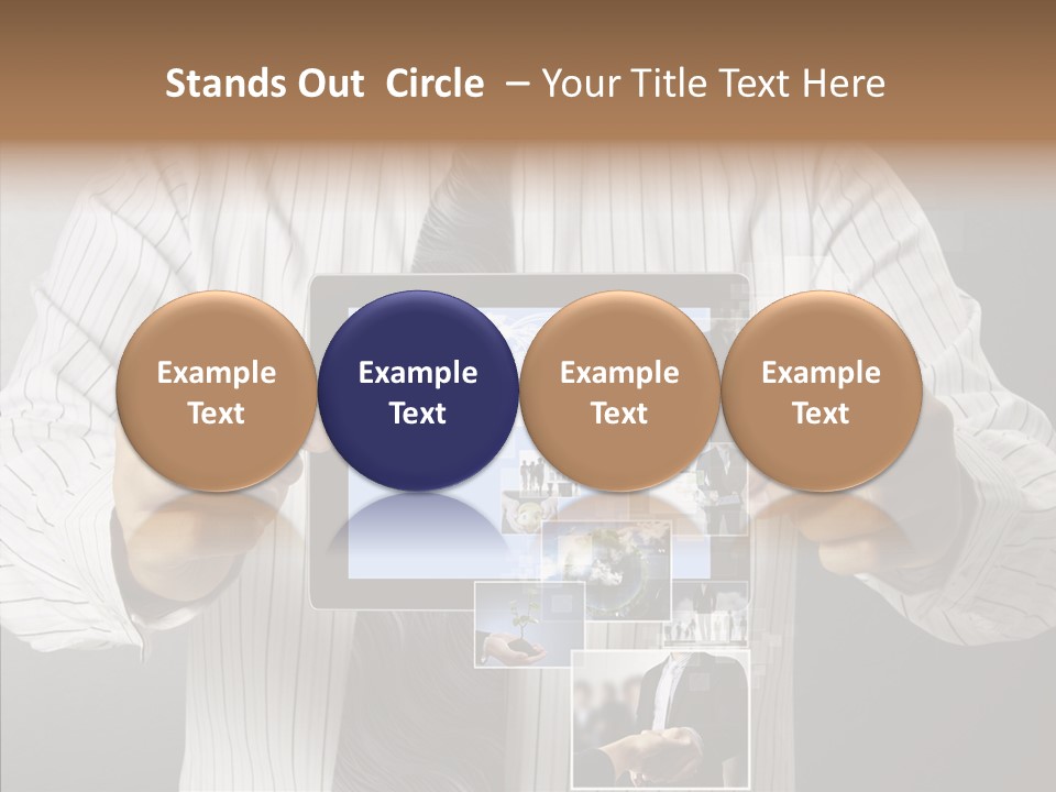 Photo Device Image PowerPoint Template