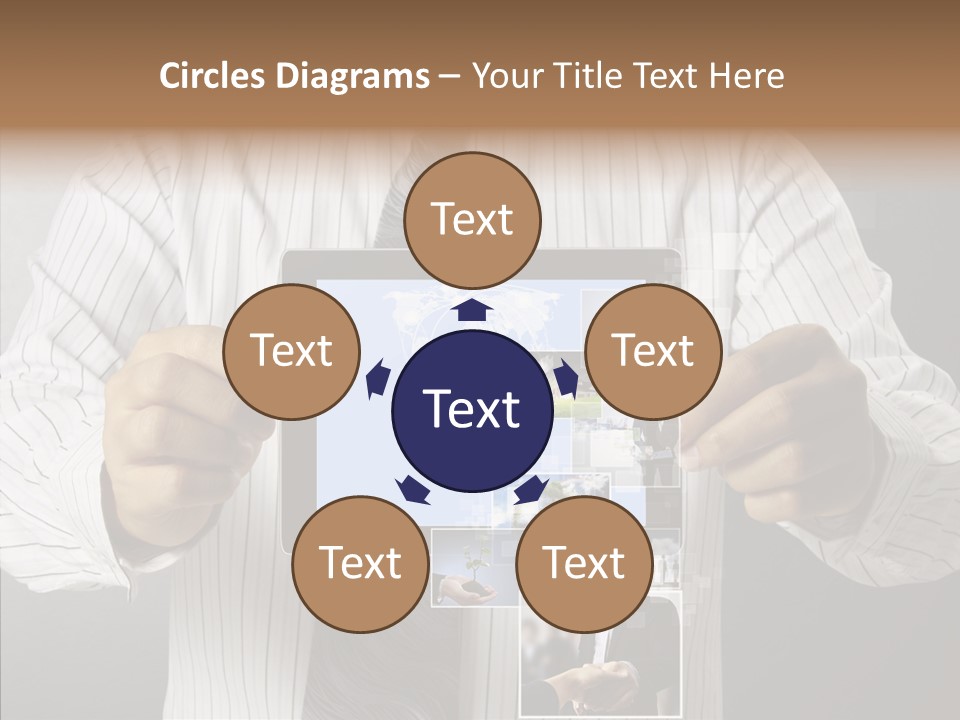 Photo Device Image PowerPoint Template