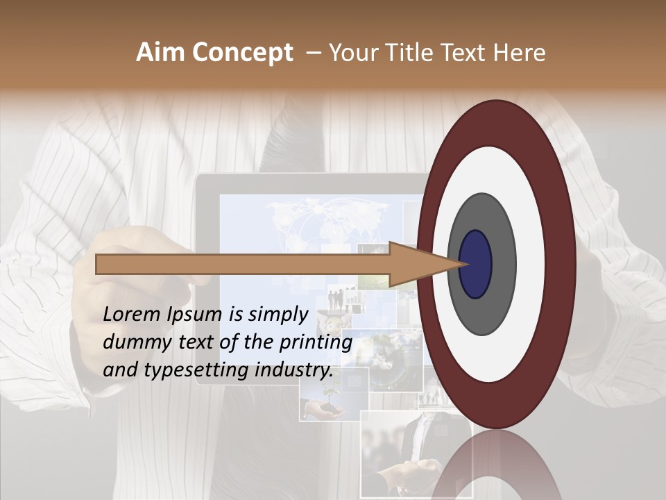 Photo Device Image PowerPoint Template