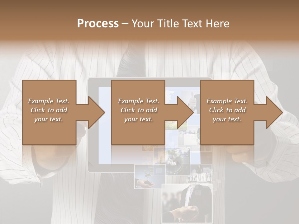 Photo Device Image PowerPoint Template
