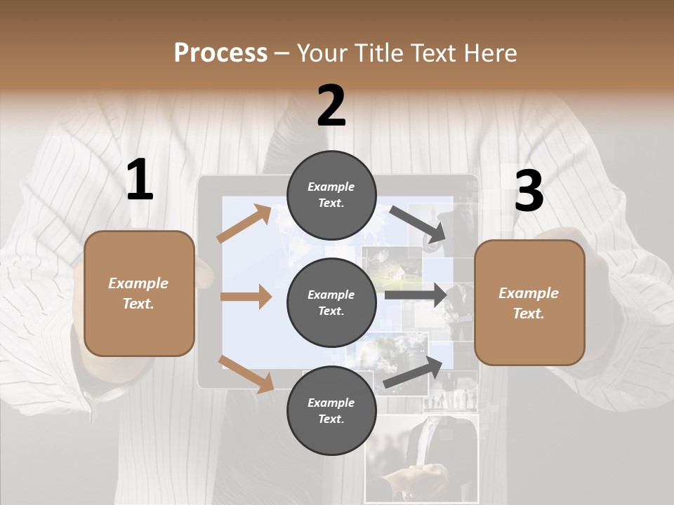 Photo Device Image PowerPoint Template