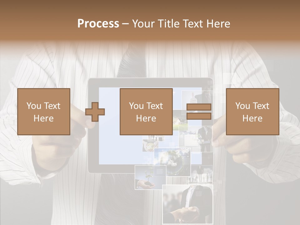Photo Device Image PowerPoint Template