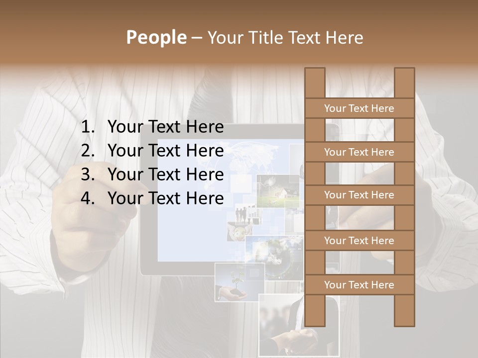 Photo Device Image PowerPoint Template