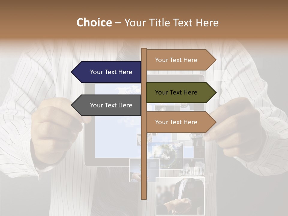 Photo Device Image PowerPoint Template