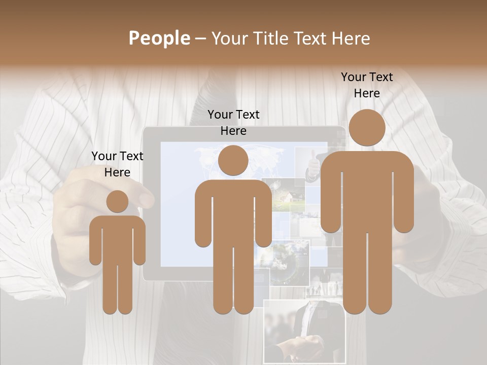 Photo Device Image PowerPoint Template