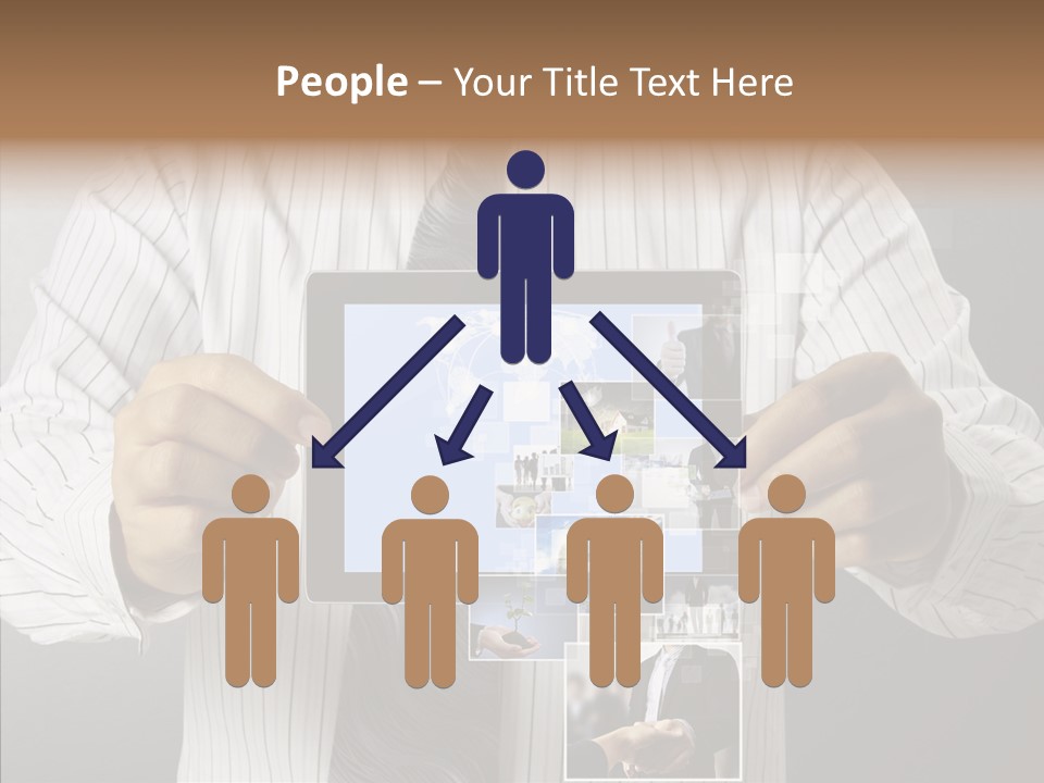 Photo Device Image PowerPoint Template