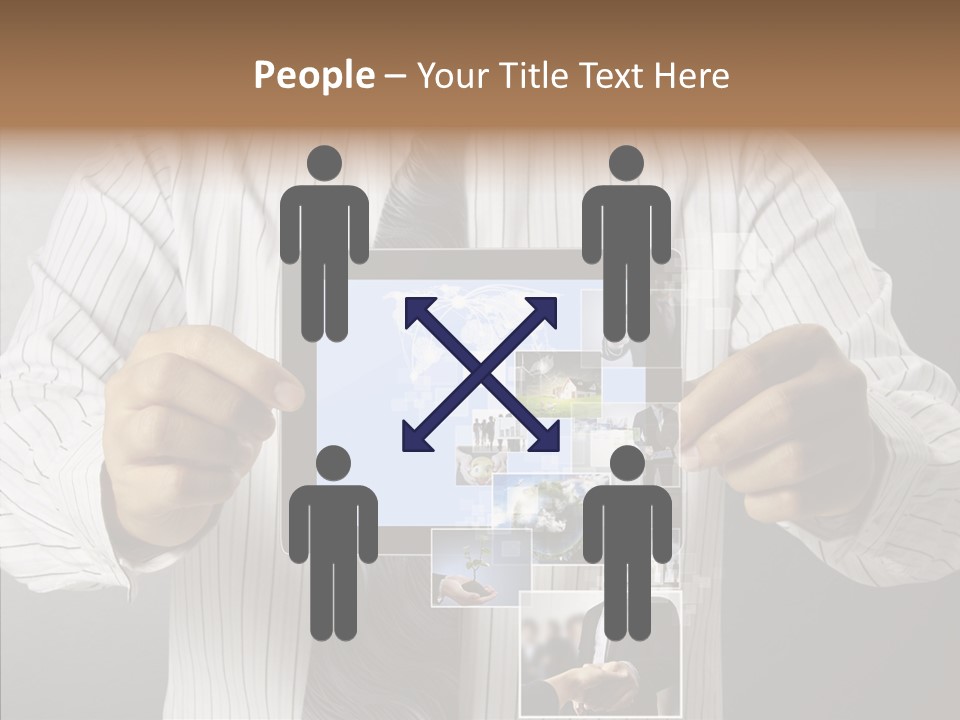 Photo Device Image PowerPoint Template