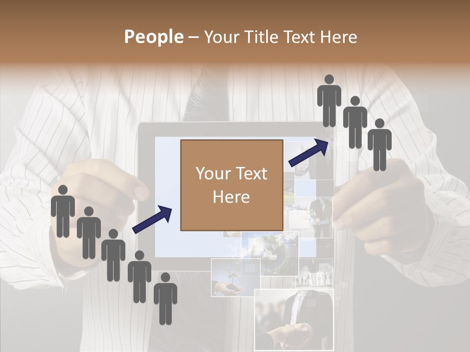 Photo Device Image PowerPoint Template