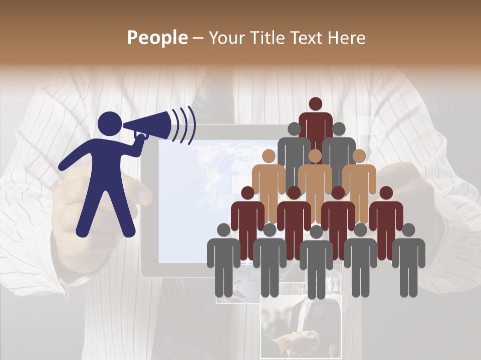 Photo Device Image PowerPoint Template