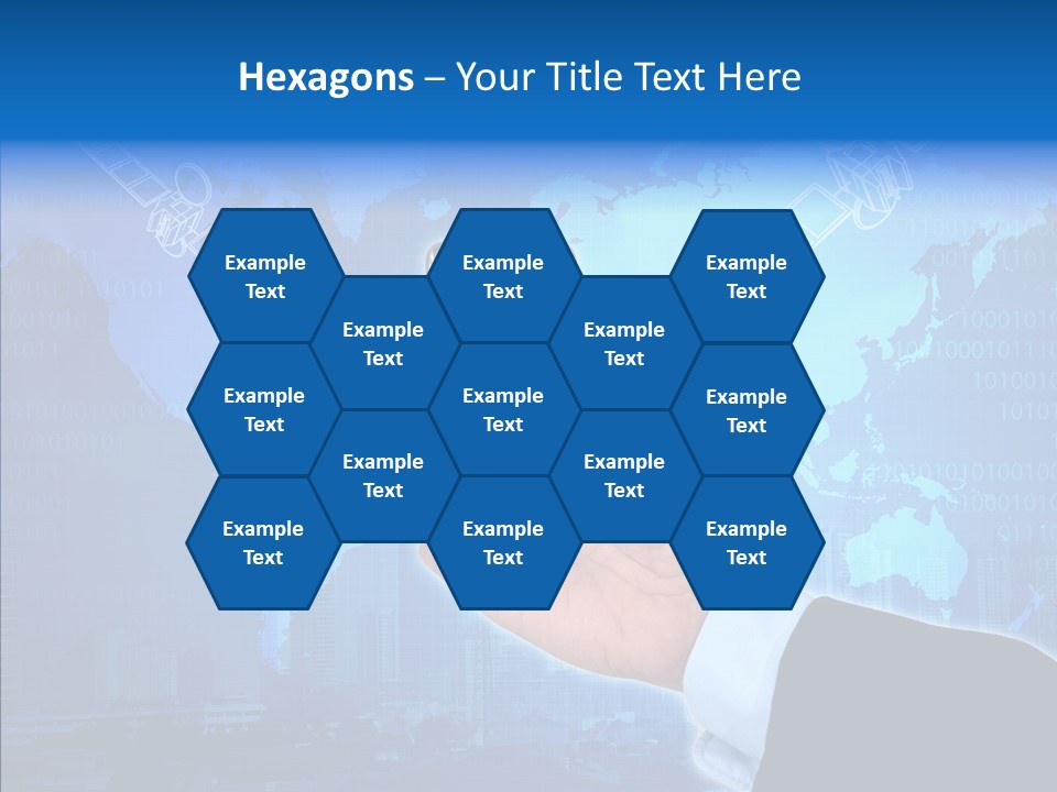 Position Satellite Device PowerPoint Template