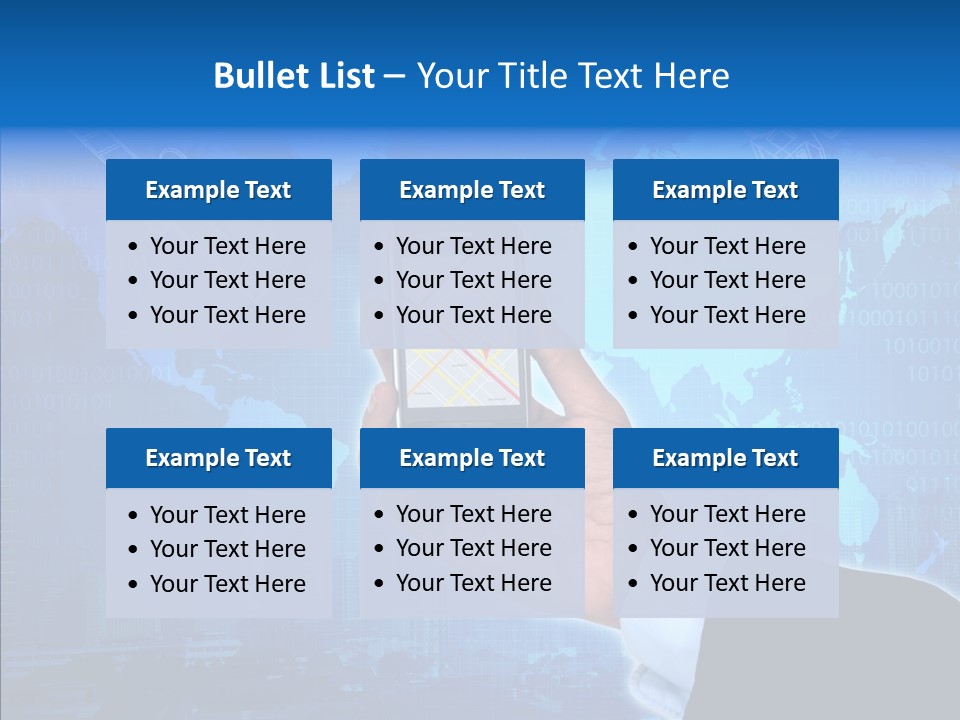 Position Satellite Device PowerPoint Template