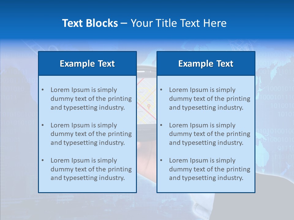 Position Satellite Device PowerPoint Template