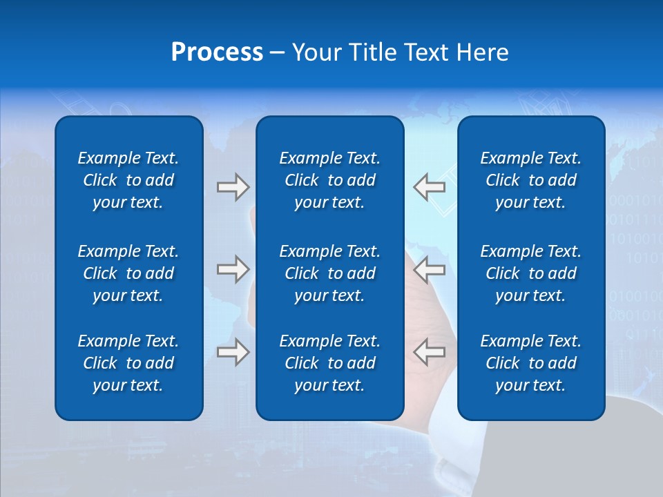 Position Satellite Device PowerPoint Template