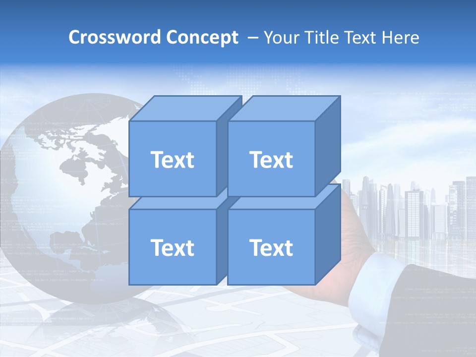 Satellite Global Positioning System Phone PowerPoint Template