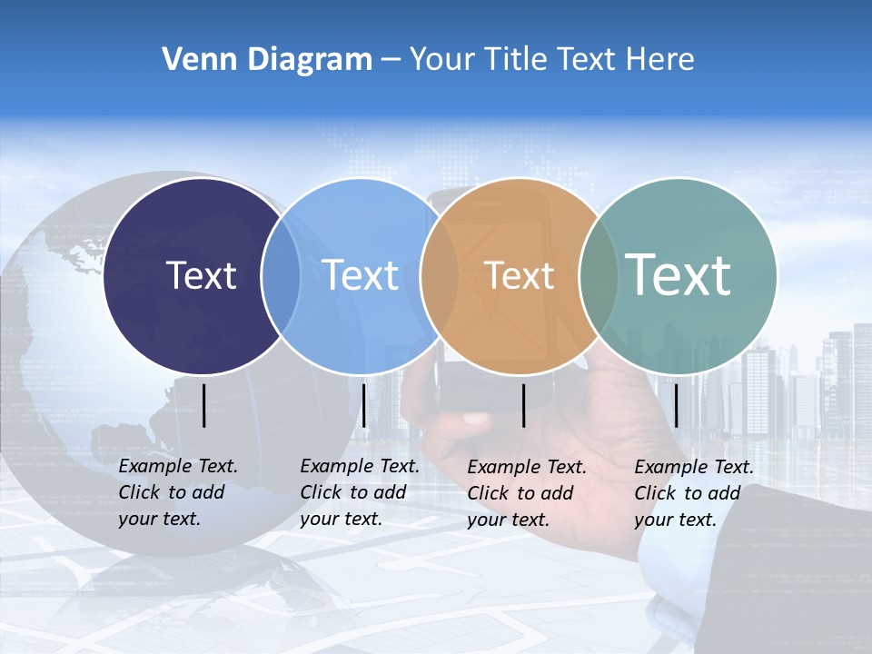 Satellite Global Positioning System Phone PowerPoint Template
