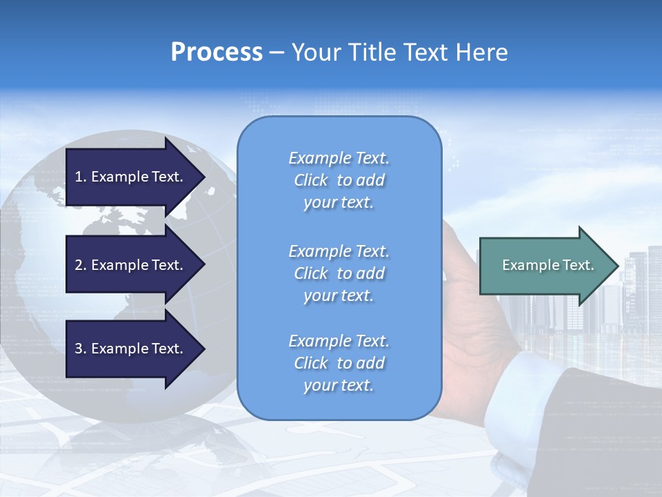 Satellite Global Positioning System Phone PowerPoint Template