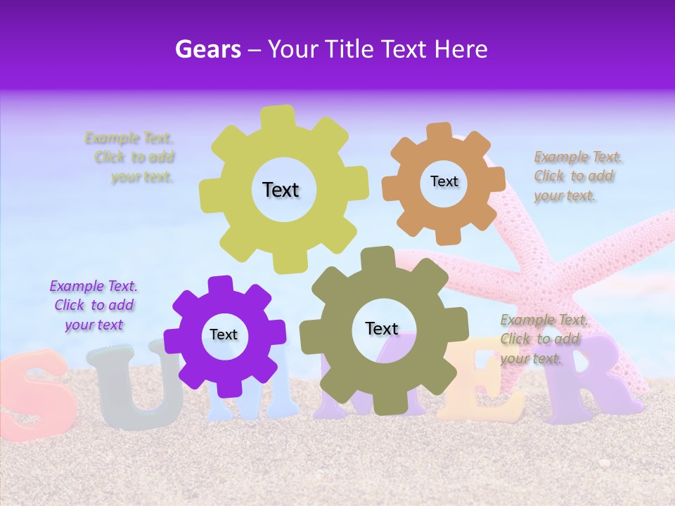 Card Symbol Greece PowerPoint Template