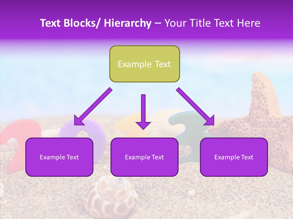 Sun Water Calendar PowerPoint Template