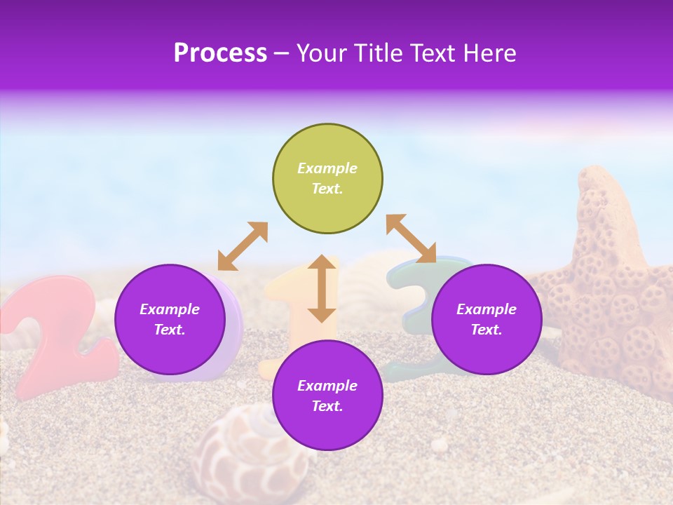 Sun Water Calendar PowerPoint Template