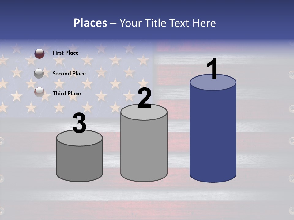 Patriot Hero Plate PowerPoint Template