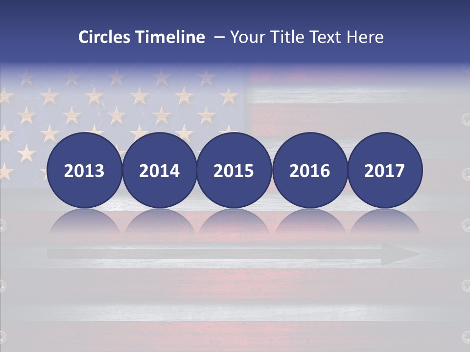 Patriot Hero Plate PowerPoint Template