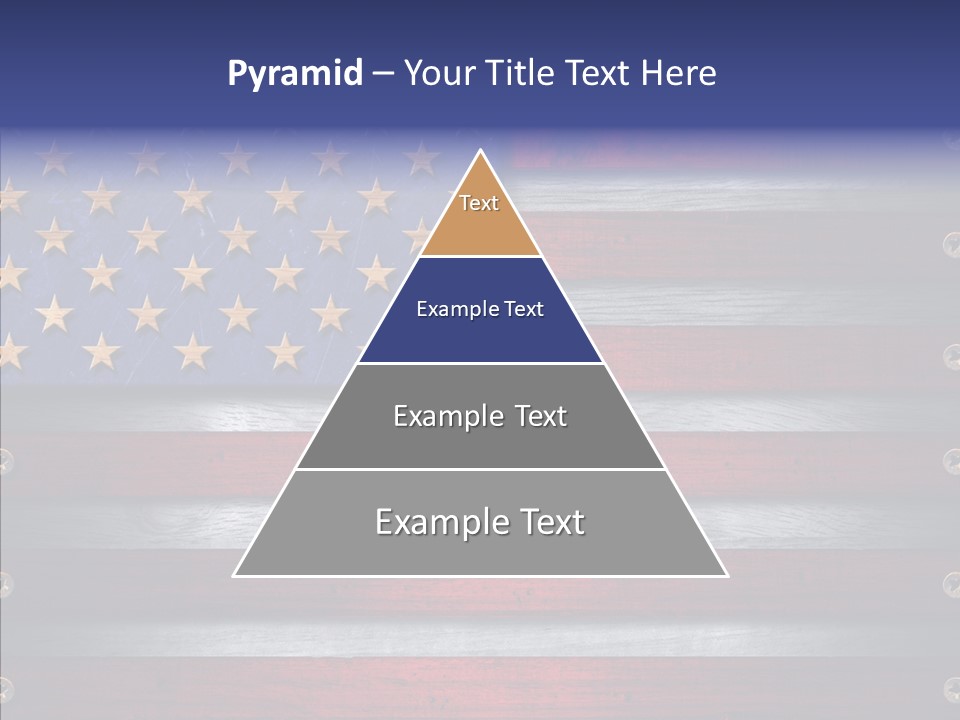 Patriot Hero Plate PowerPoint Template