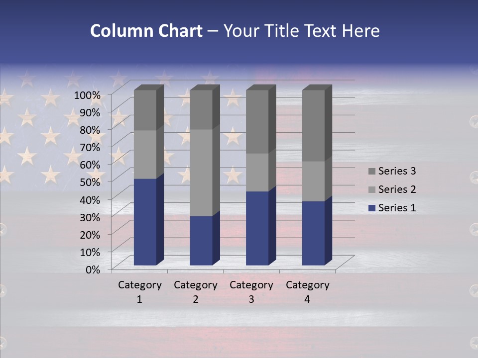 Patriot Hero Plate PowerPoint Template