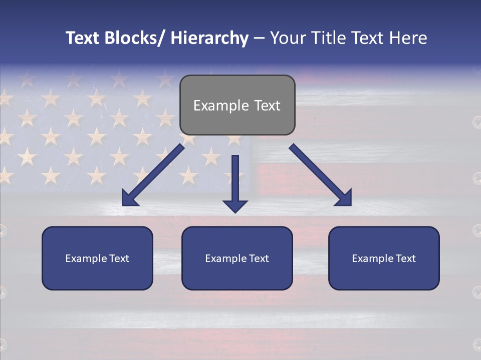 Patriot Hero Plate PowerPoint Template