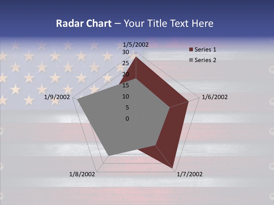 Patriot Hero Plate PowerPoint Template