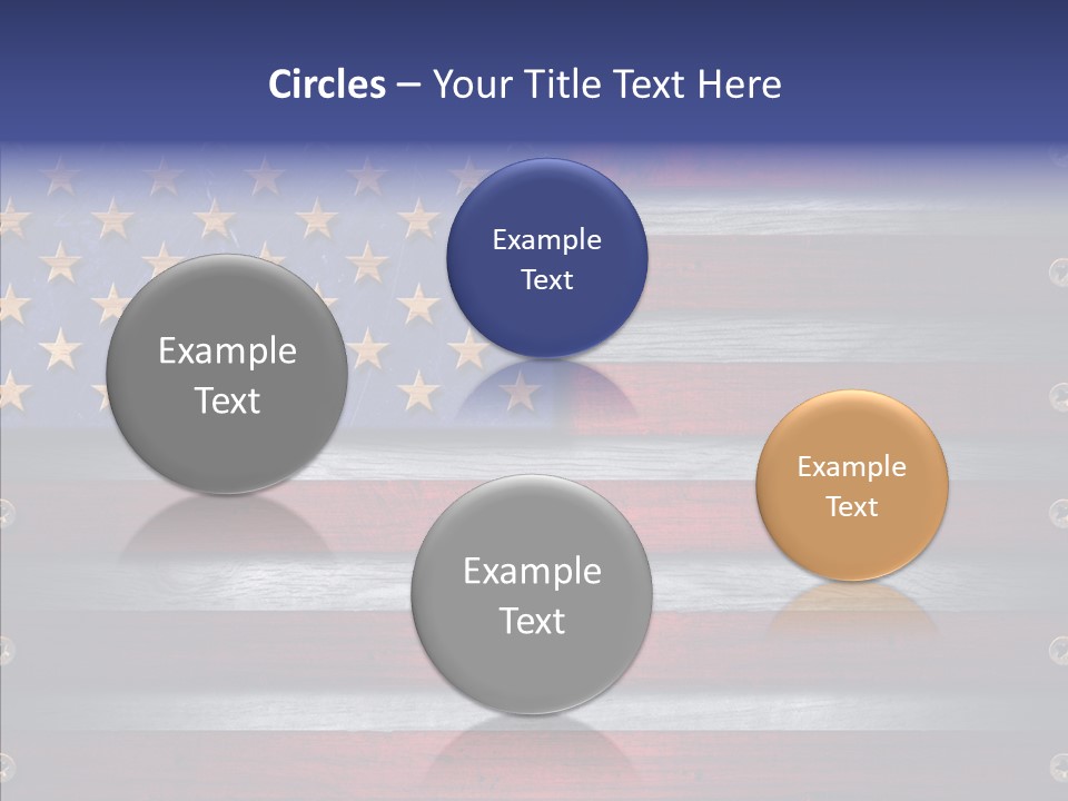 Patriot Hero Plate PowerPoint Template