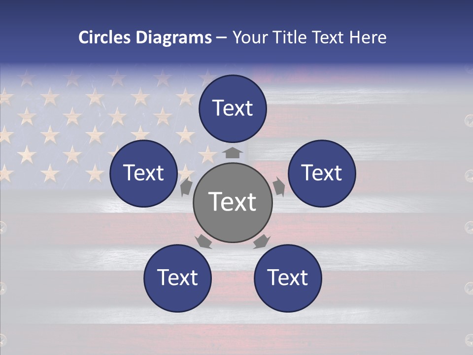 Patriot Hero Plate PowerPoint Template