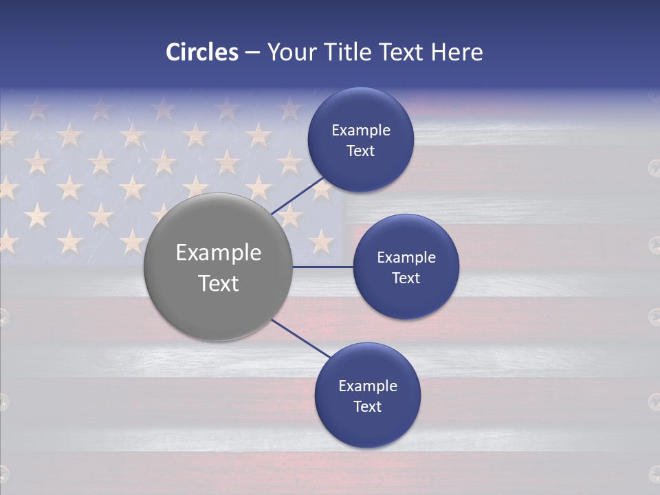 Patriot Hero Plate PowerPoint Template