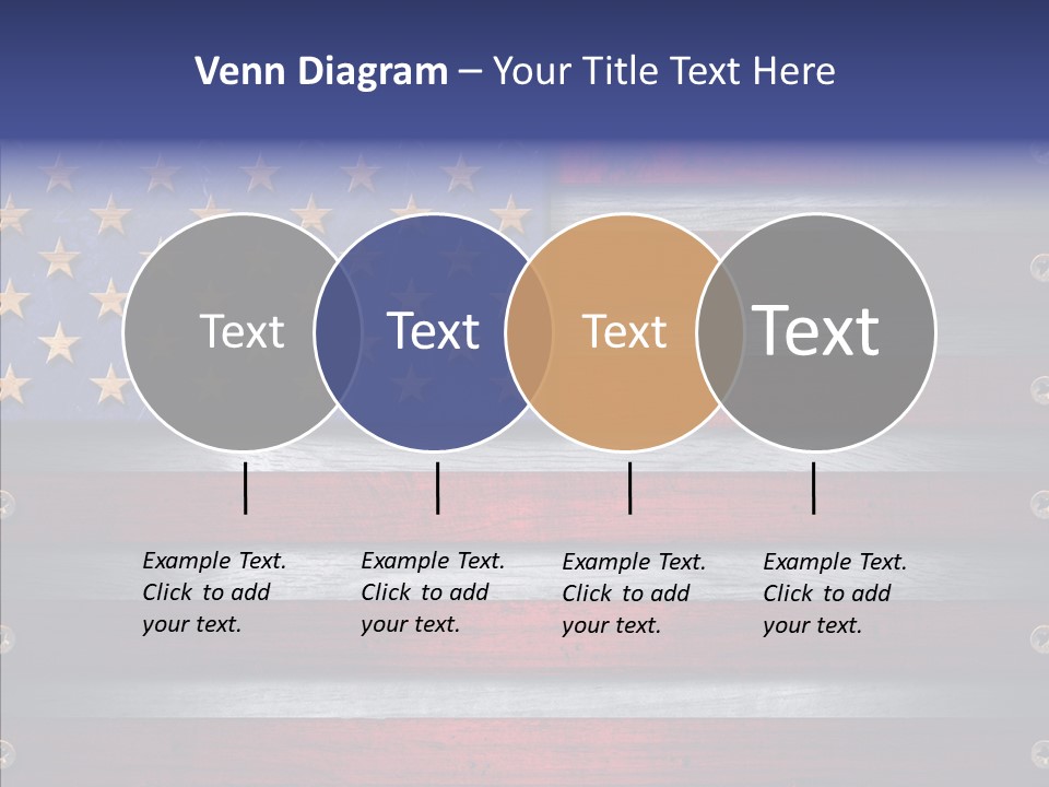 Patriot Hero Plate PowerPoint Template