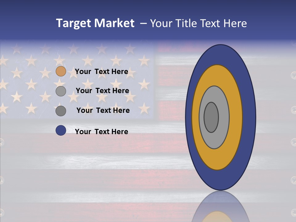 Patriot Hero Plate PowerPoint Template