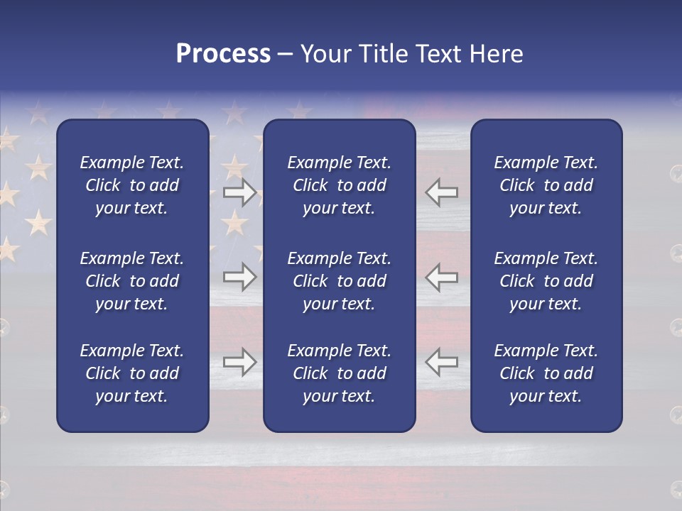 Patriot Hero Plate PowerPoint Template