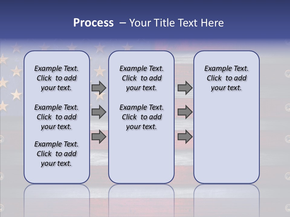Patriot Hero Plate PowerPoint Template