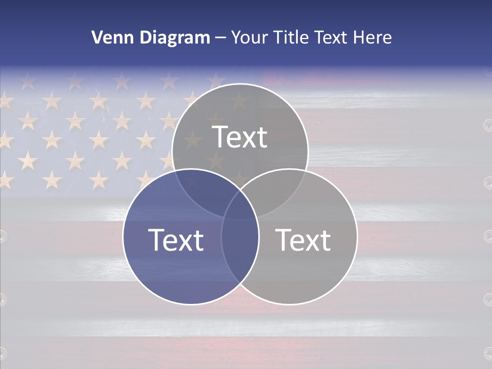 Patriot Hero Plate PowerPoint Template