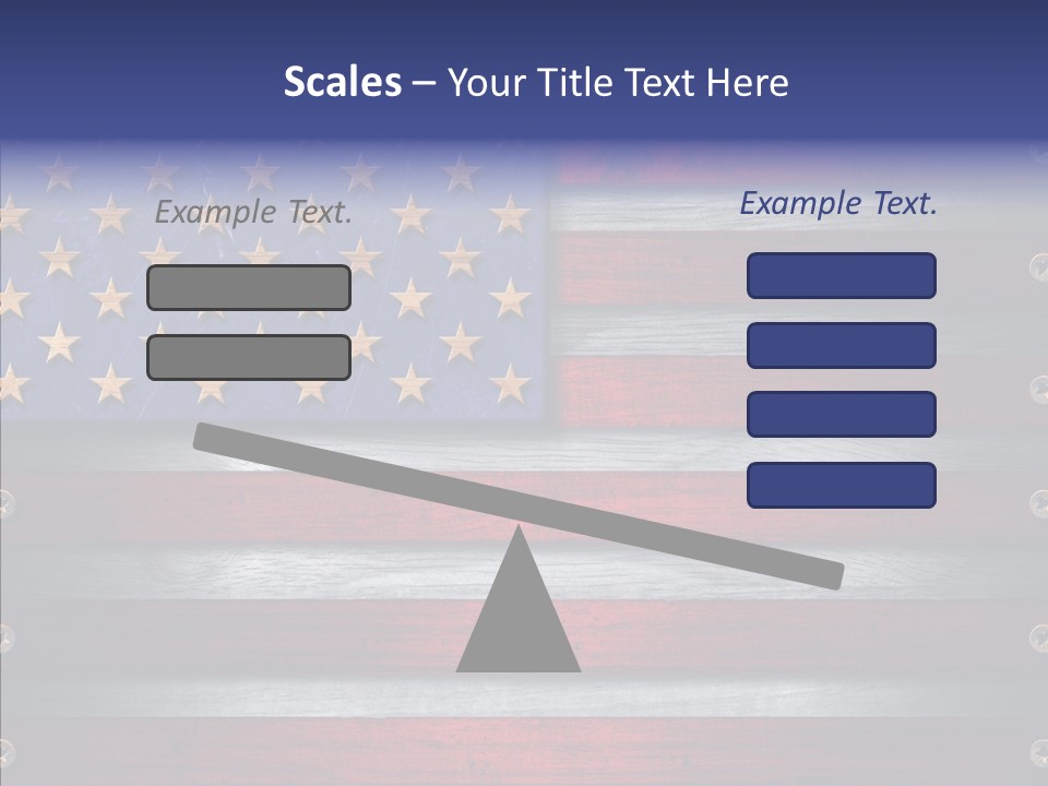 Patriot Hero Plate PowerPoint Template